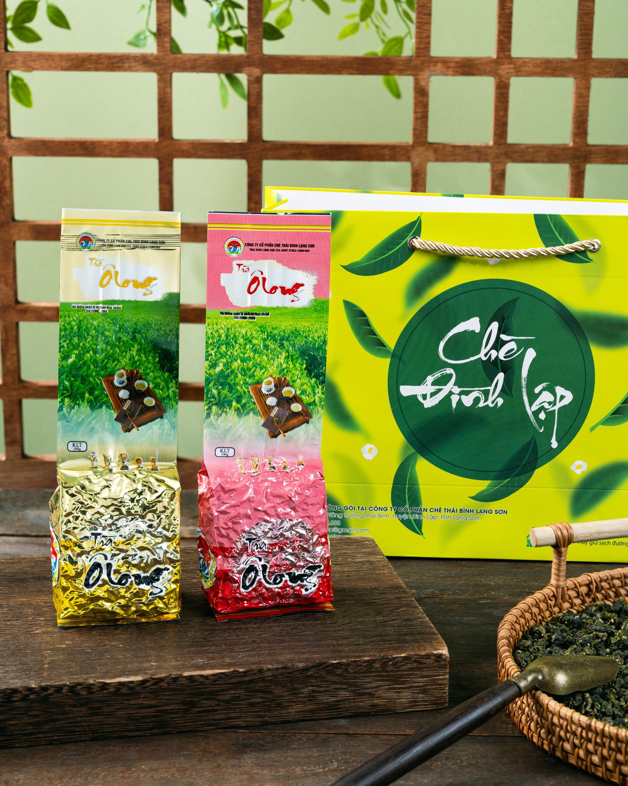 Chè Ô long hút chân không 100g