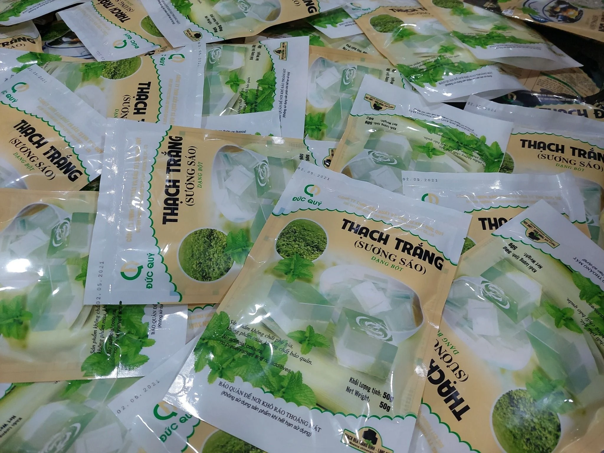 Thạch Sương Sáo Trắng 500gram